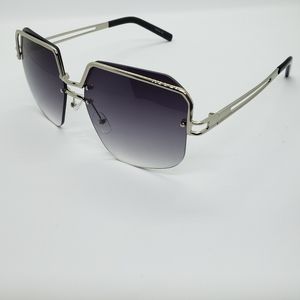 Silver Tone Fashion Eyewear Premium Quality Sunglasses Aviator